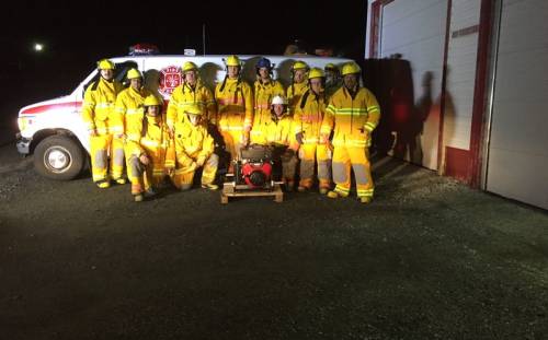 St. Lunaire-Griquet Fire Department Outfitted with new Gear, Thanks to IGA