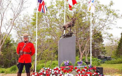 The IGA Helped to Fund a World War 1 Monument in Main Brook This Past Year!