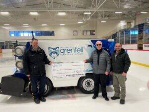 The IGA Helps Fund a New Zamboni in St. Anthony!