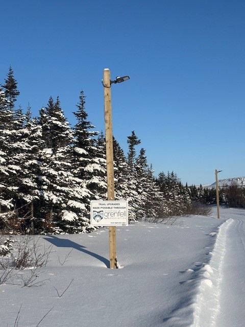 International Grenfell Association Supports Year Round Recreation in Forteau Through Trail Lighting Improvements