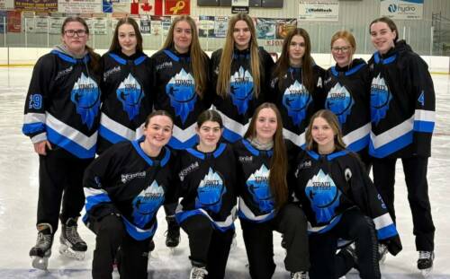 IGA Awards Grant to Straits Minor Hockey Association to Support Female Hockey Hockey and Improve Equipment Access